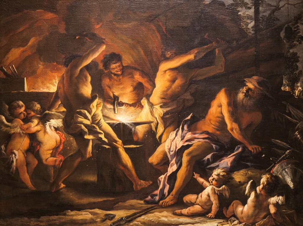 Forge de Vulcain Hephaistos