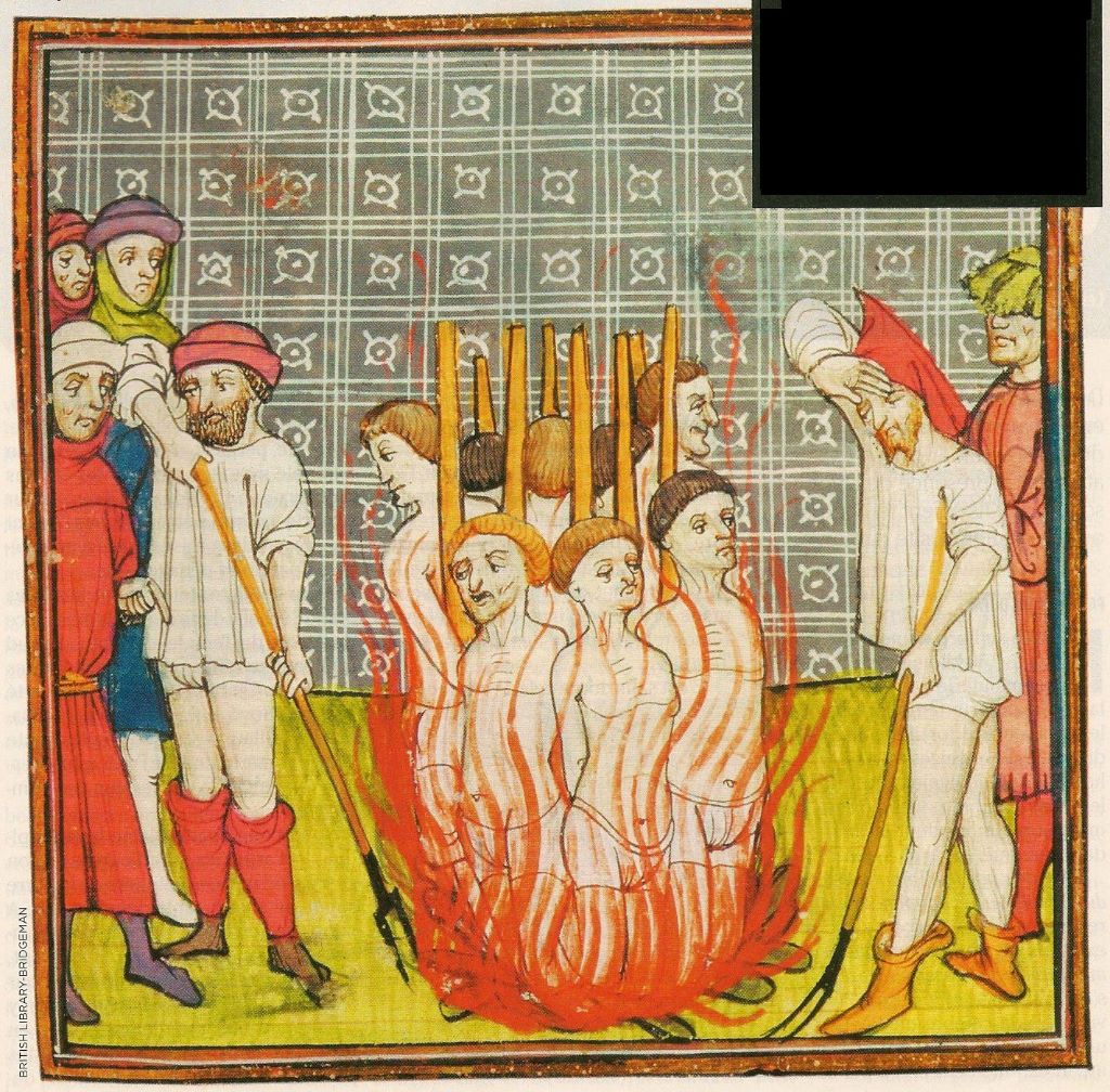 cathare_bûcher_moyenage